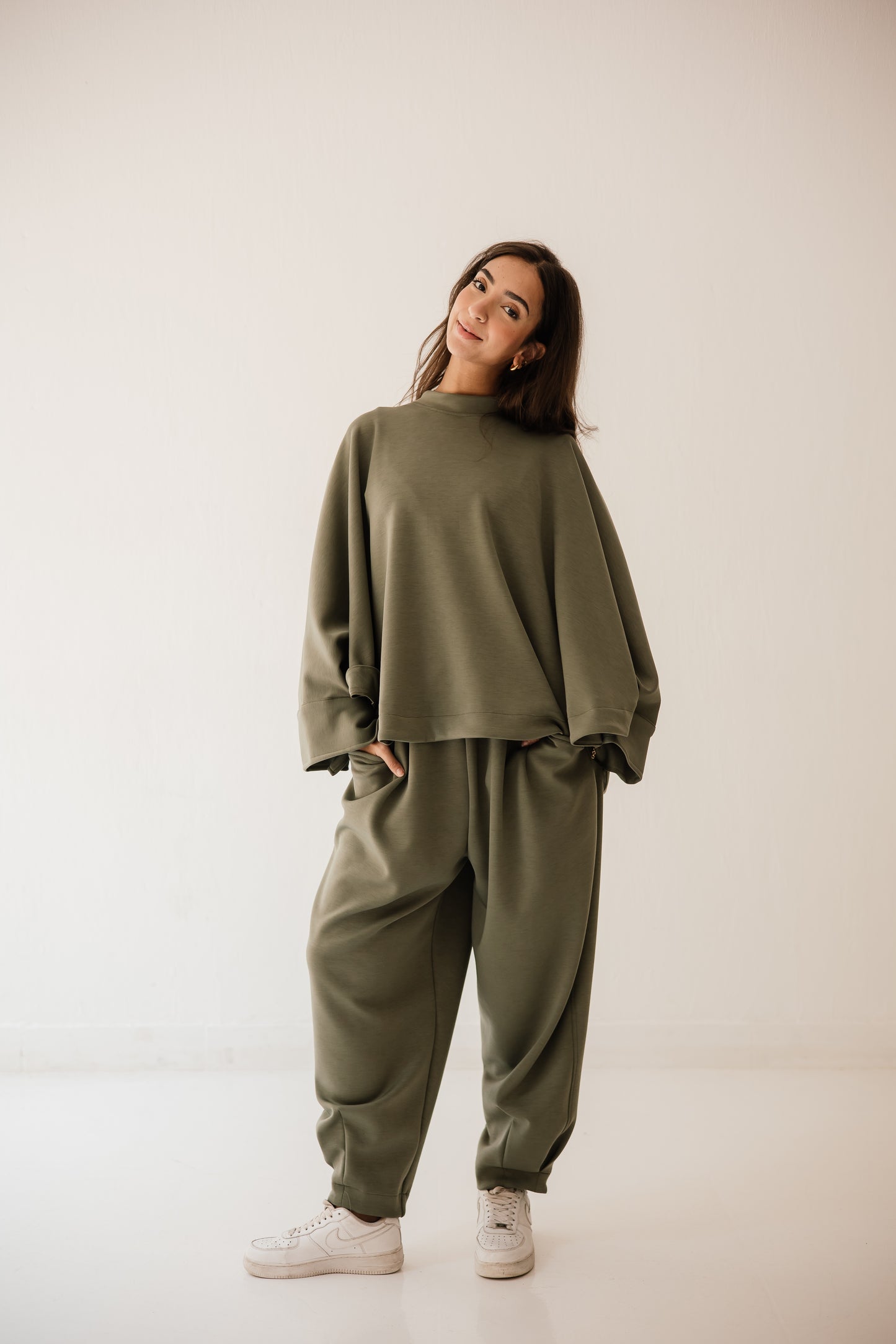 Butter-fly Set In Olive