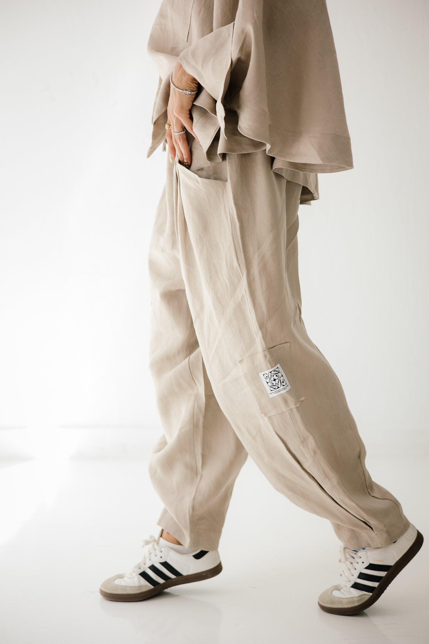 Balloon Pant In Cafe