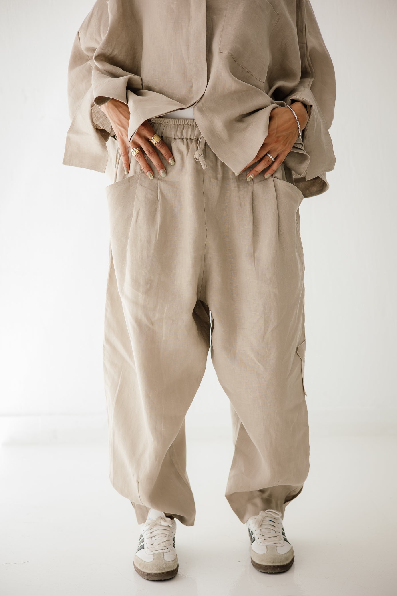 Balloon Pant In Cafe