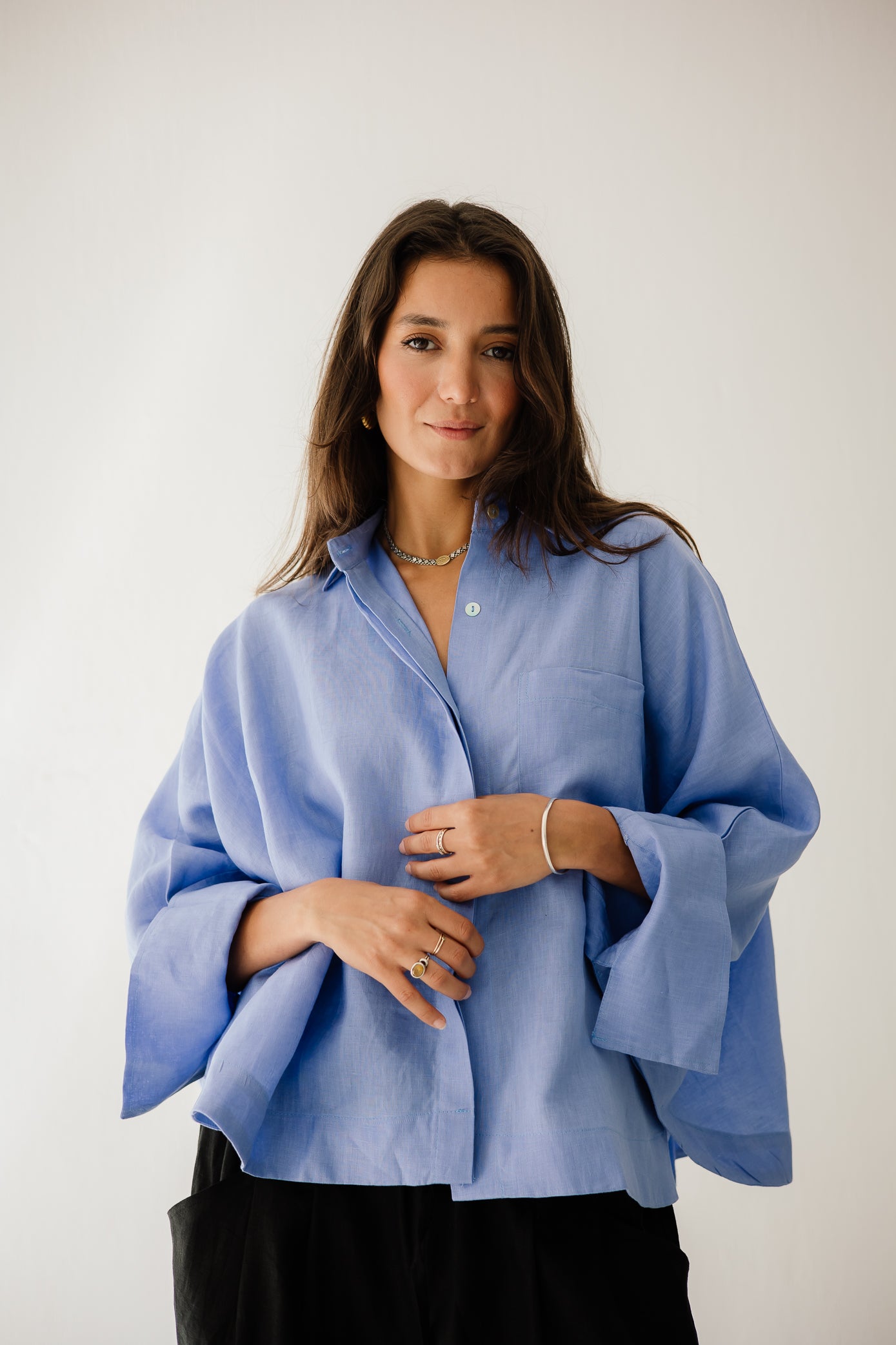 Butterfly Shirt In Blue