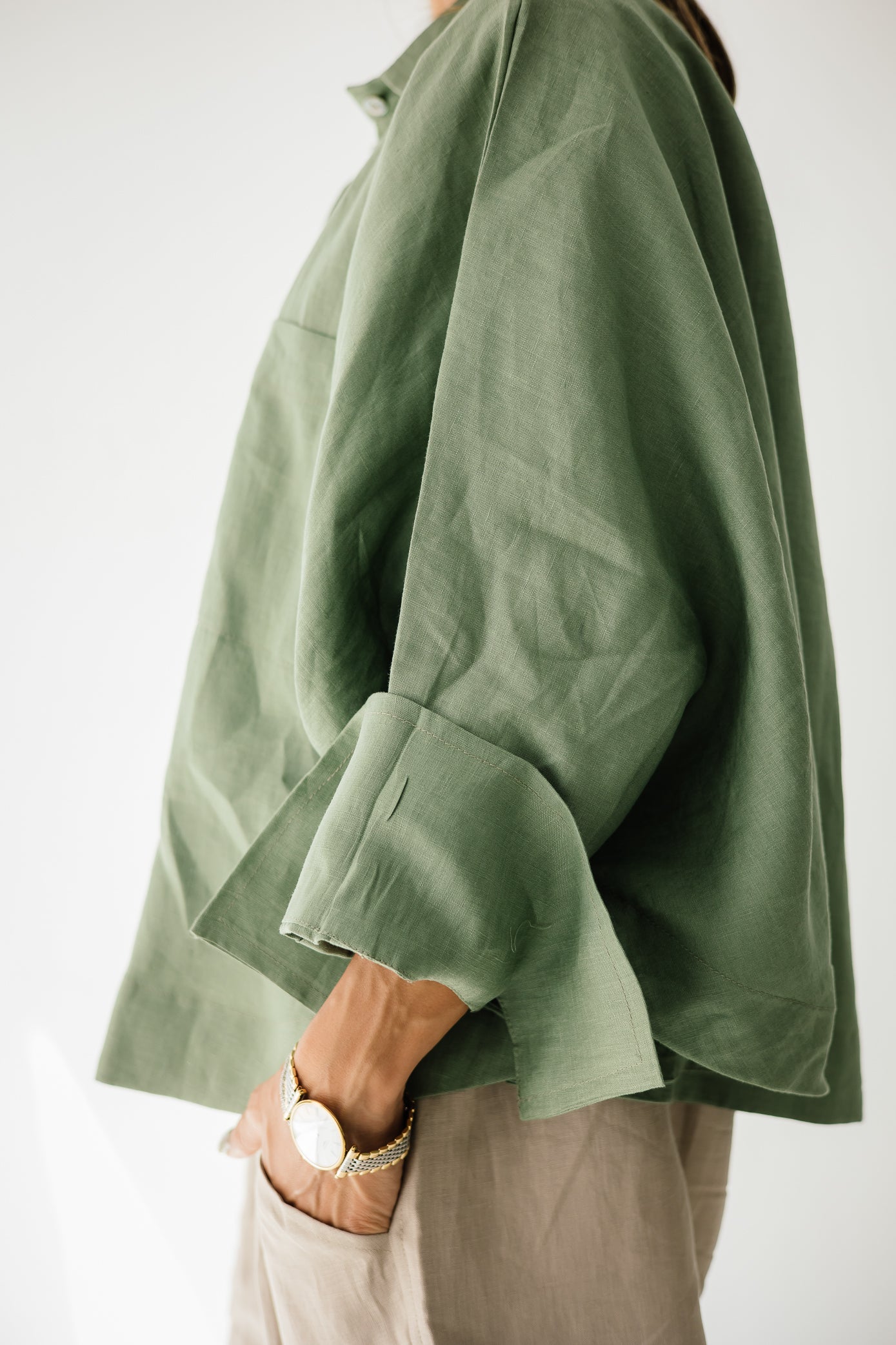 Butterfly Shirt In Olive