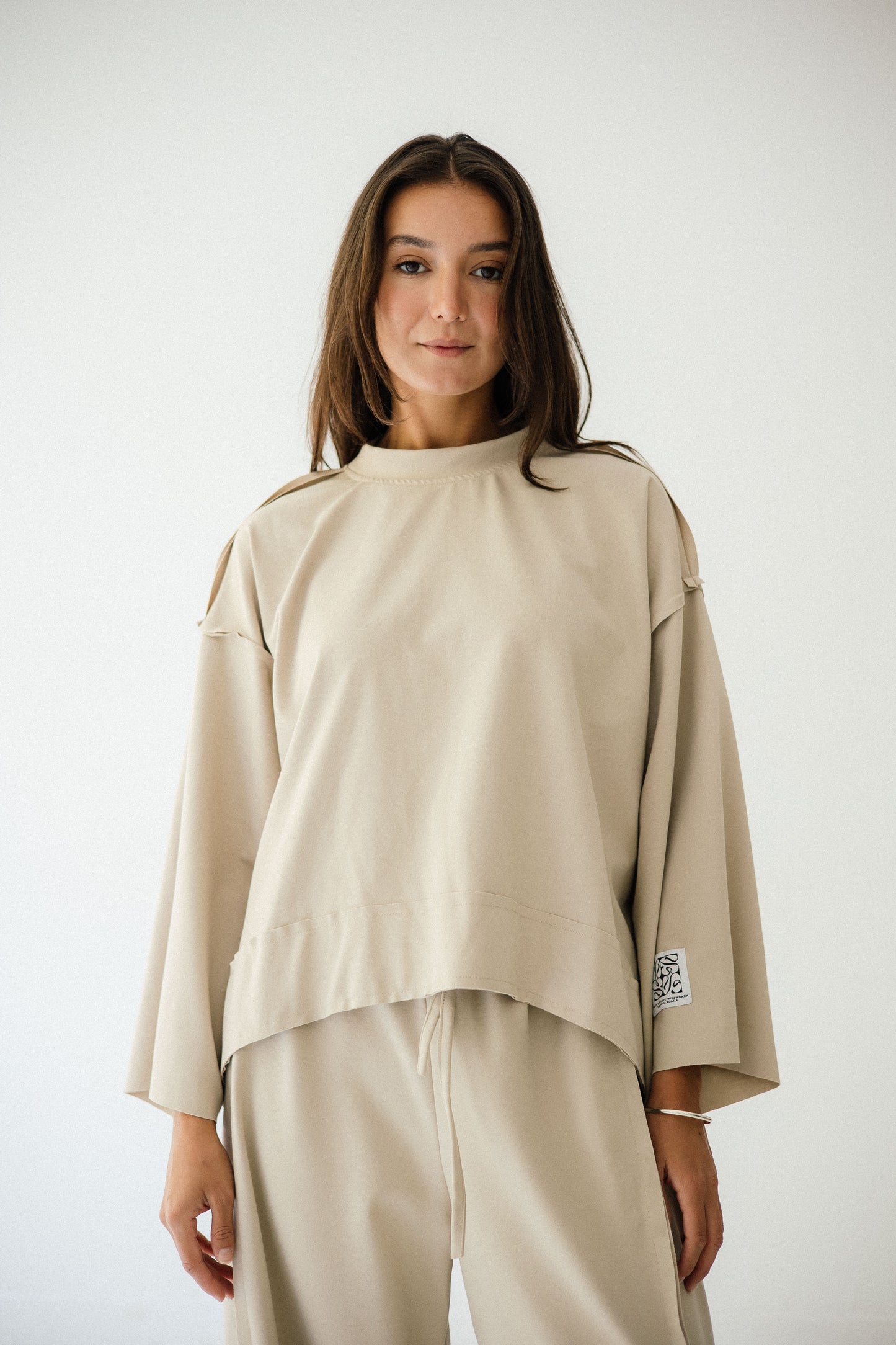 Pocket Cotton Set In Cafe