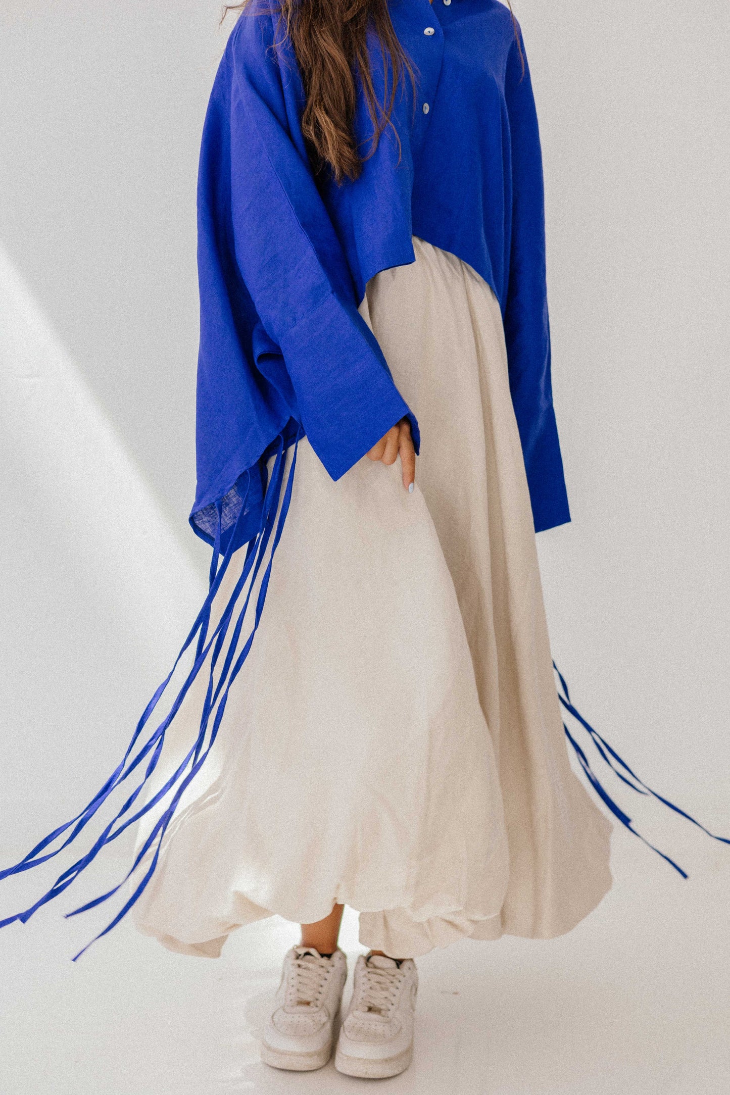 Balloon Skirt In Creamy