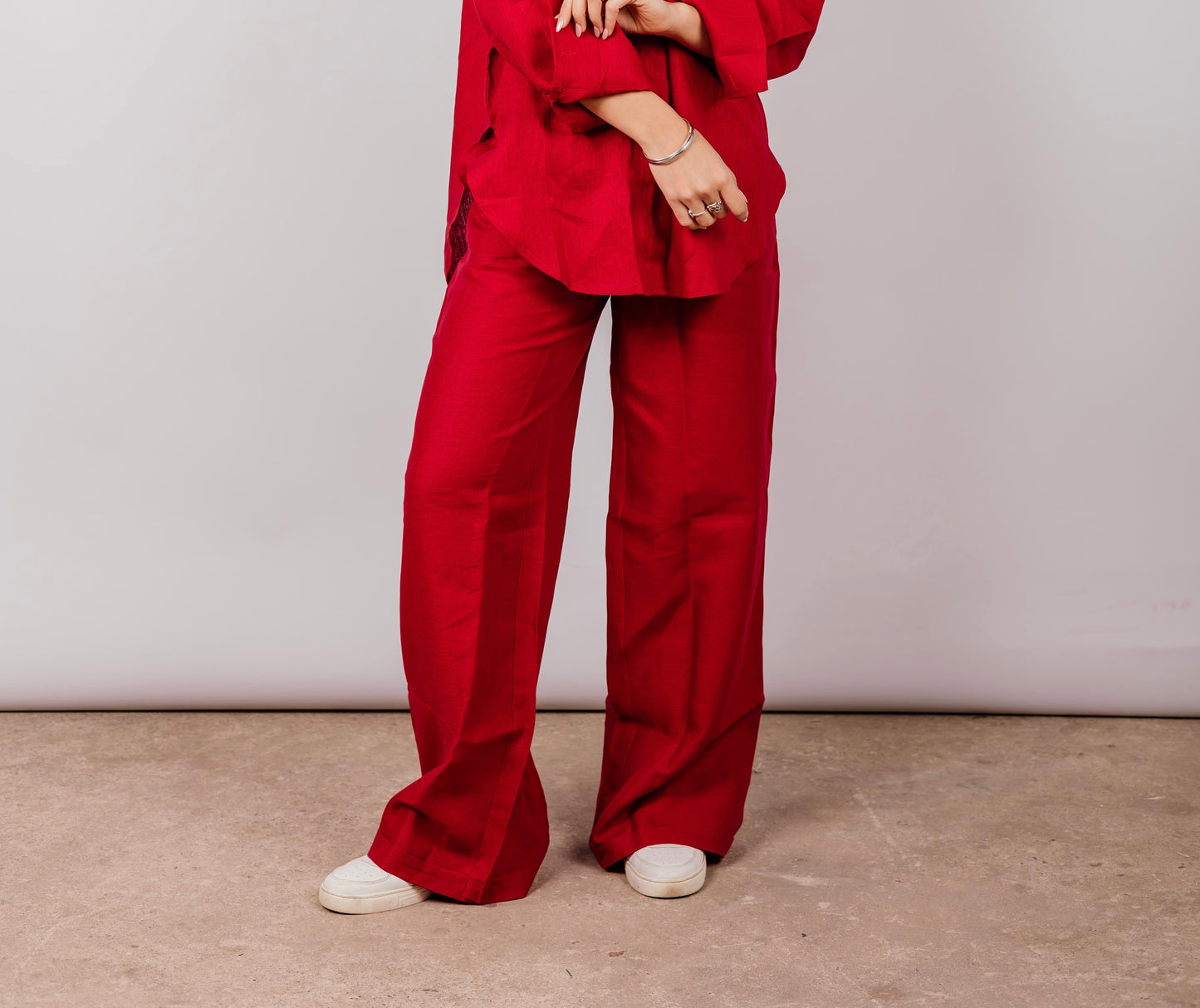 Basic Pant In Red