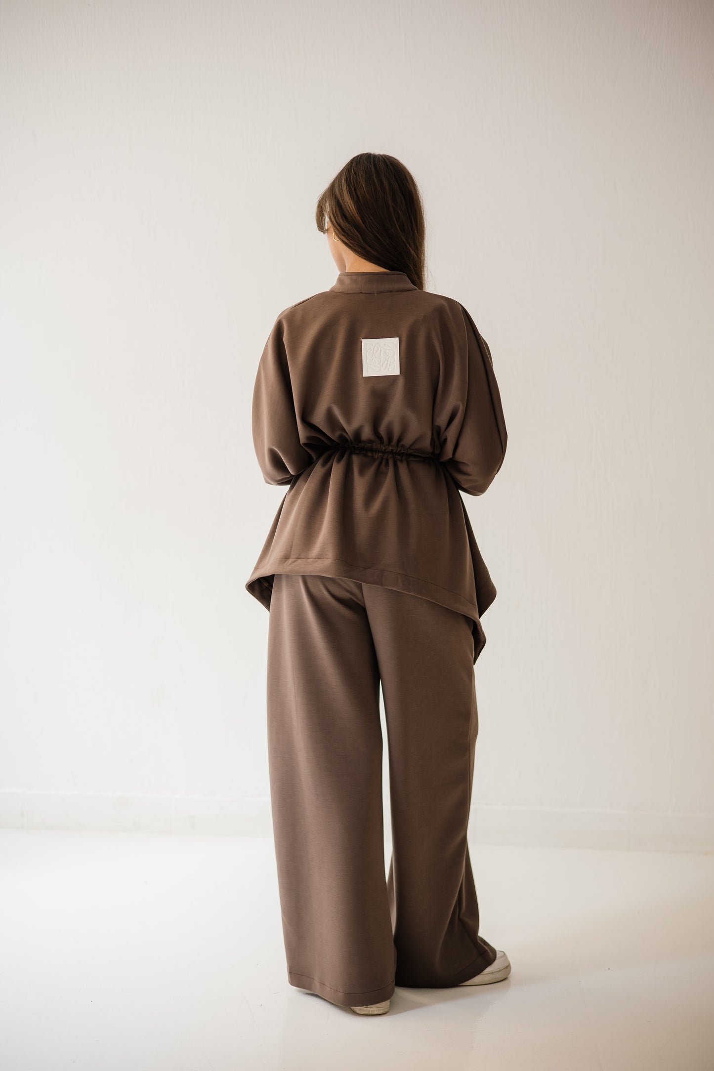 Elastic Set In Brown