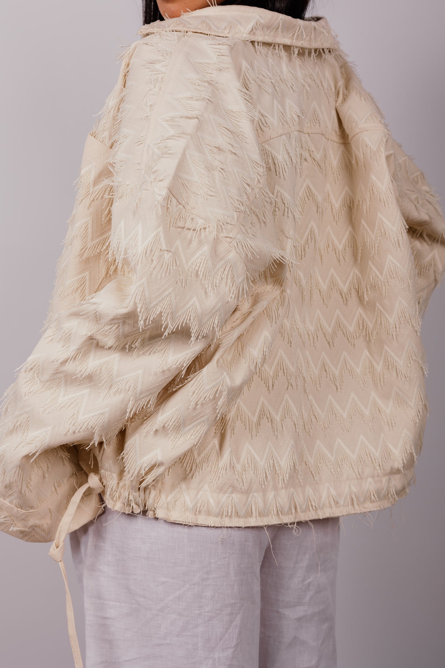 Embroidery Shirt In Off-white