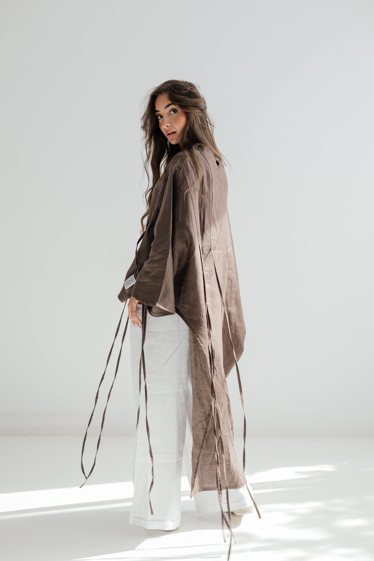 Side To Side Top In Brown