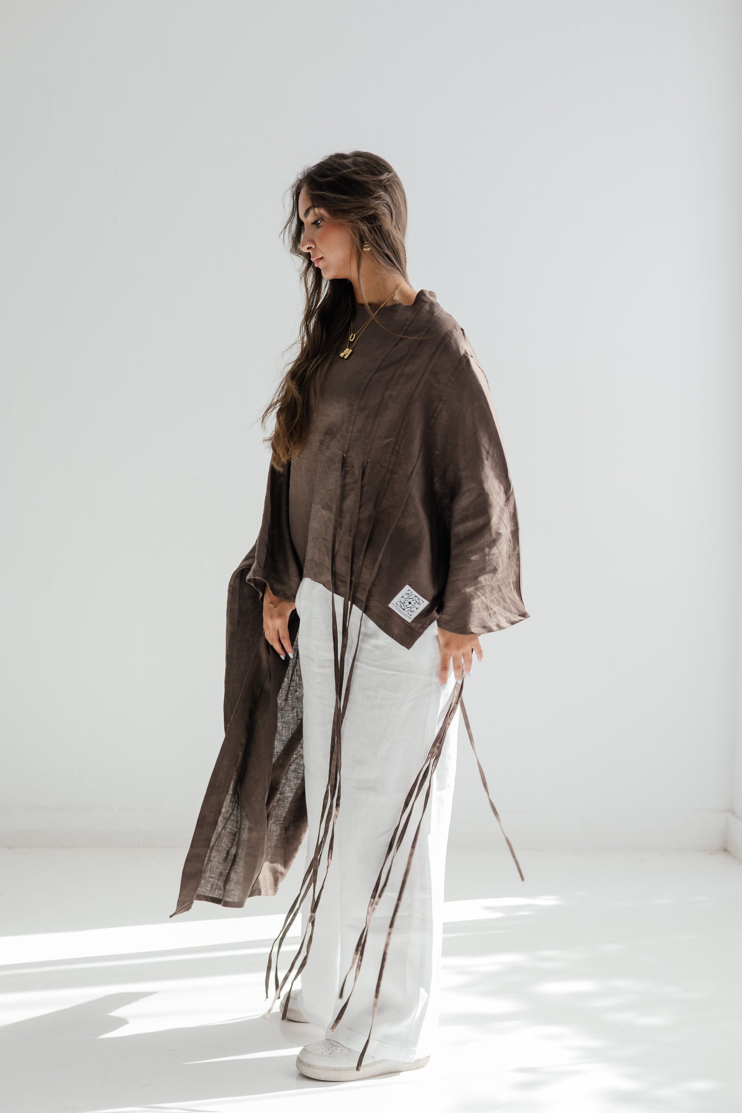 Side To Side Top In Brown