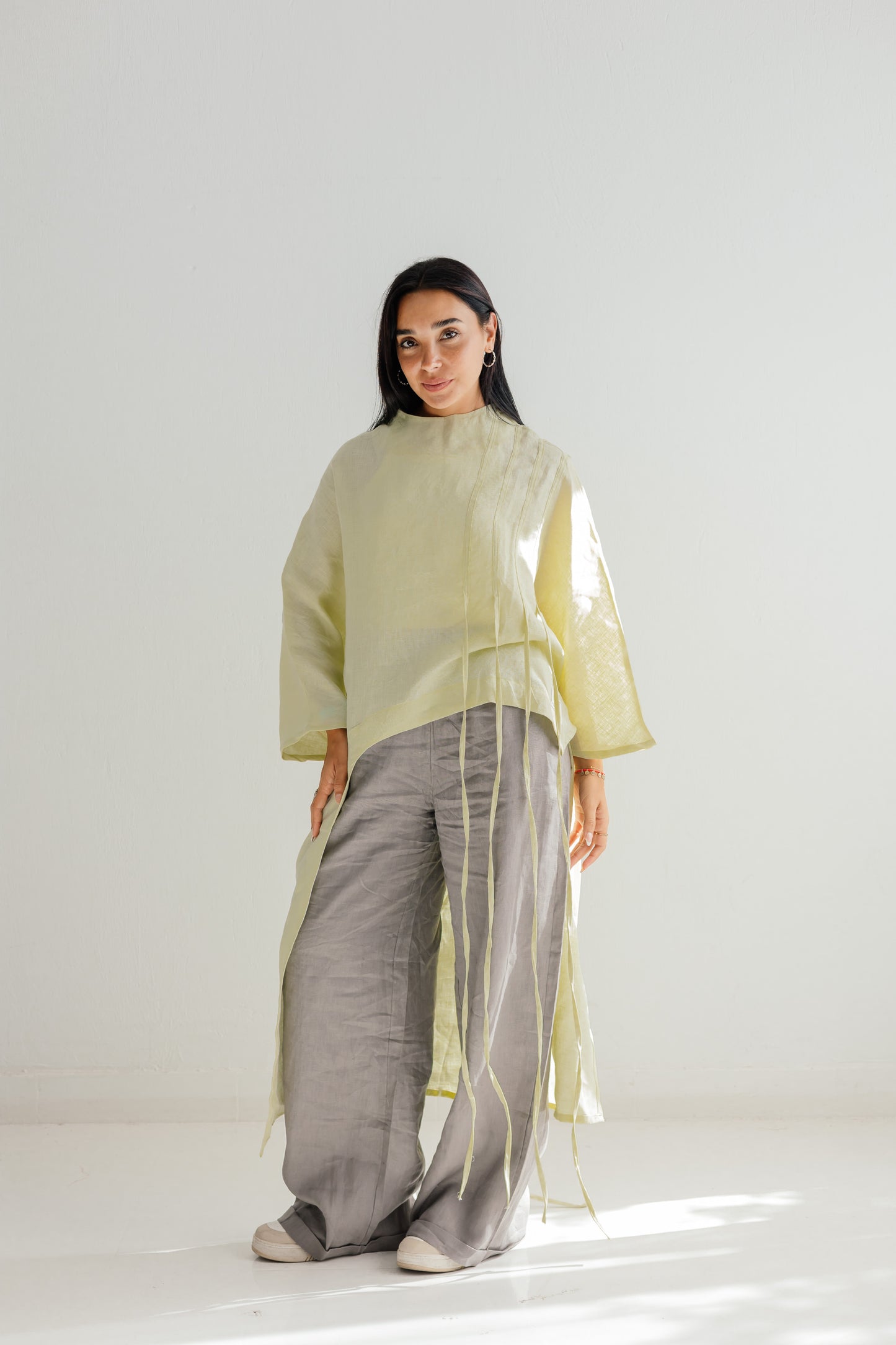 Side To Side Top In Butter-lemon