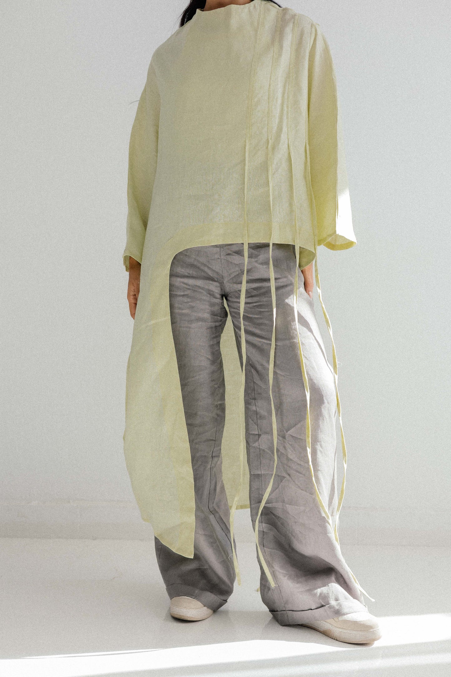 Side To Side Top In Butter-lemon