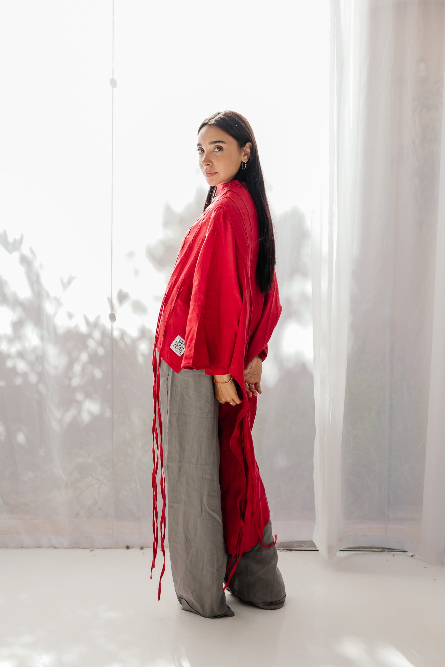 Side To Side Top In Red