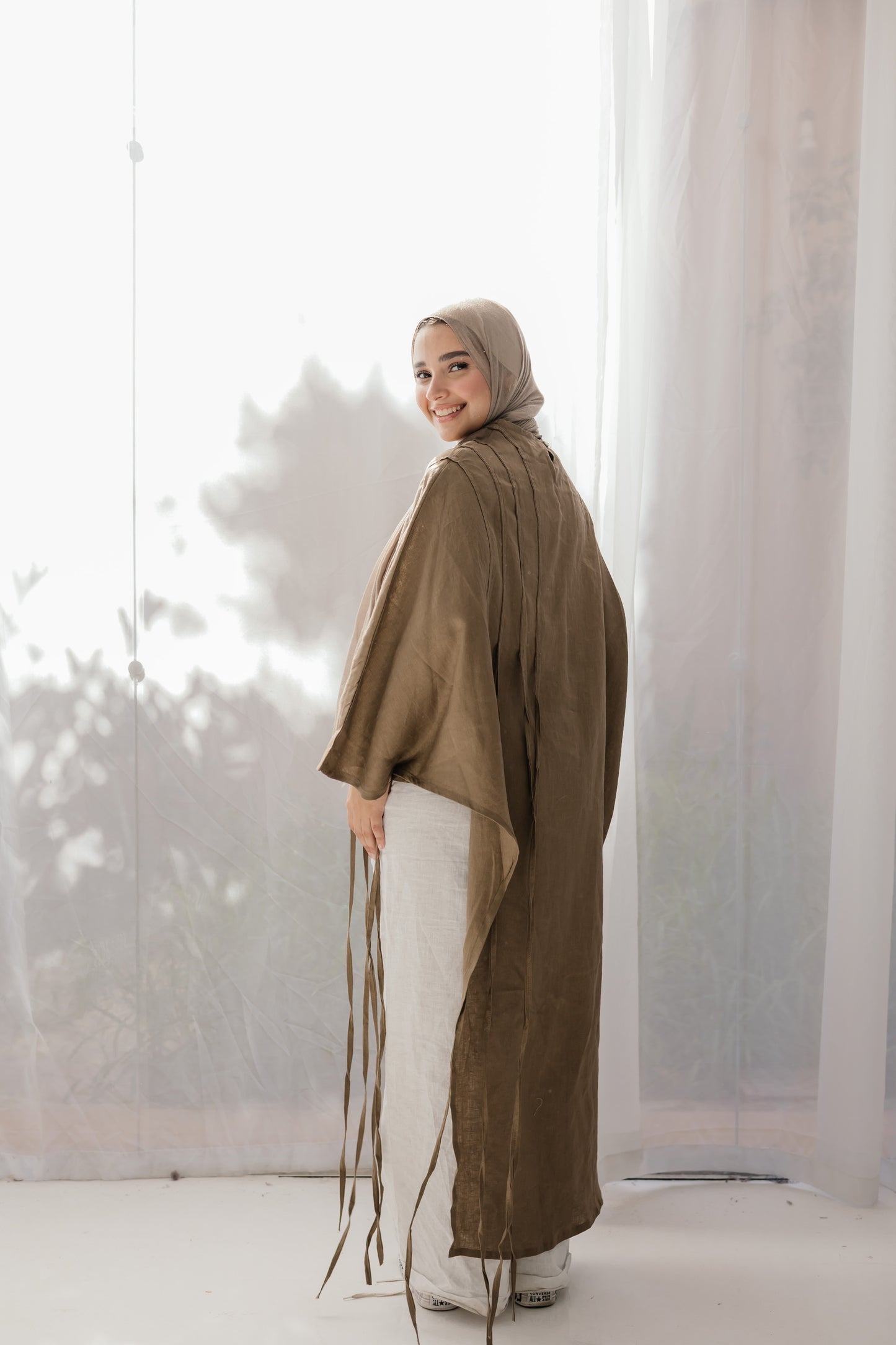 Side To Side Top In Light-brown