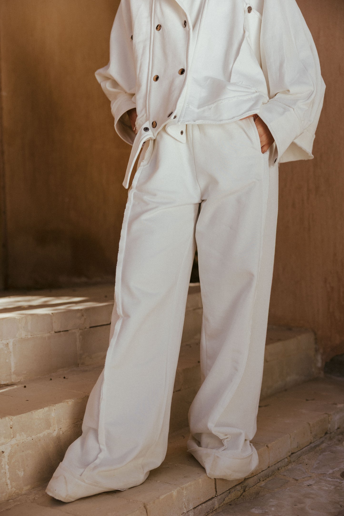 Daiy Cotton Set In Off-white