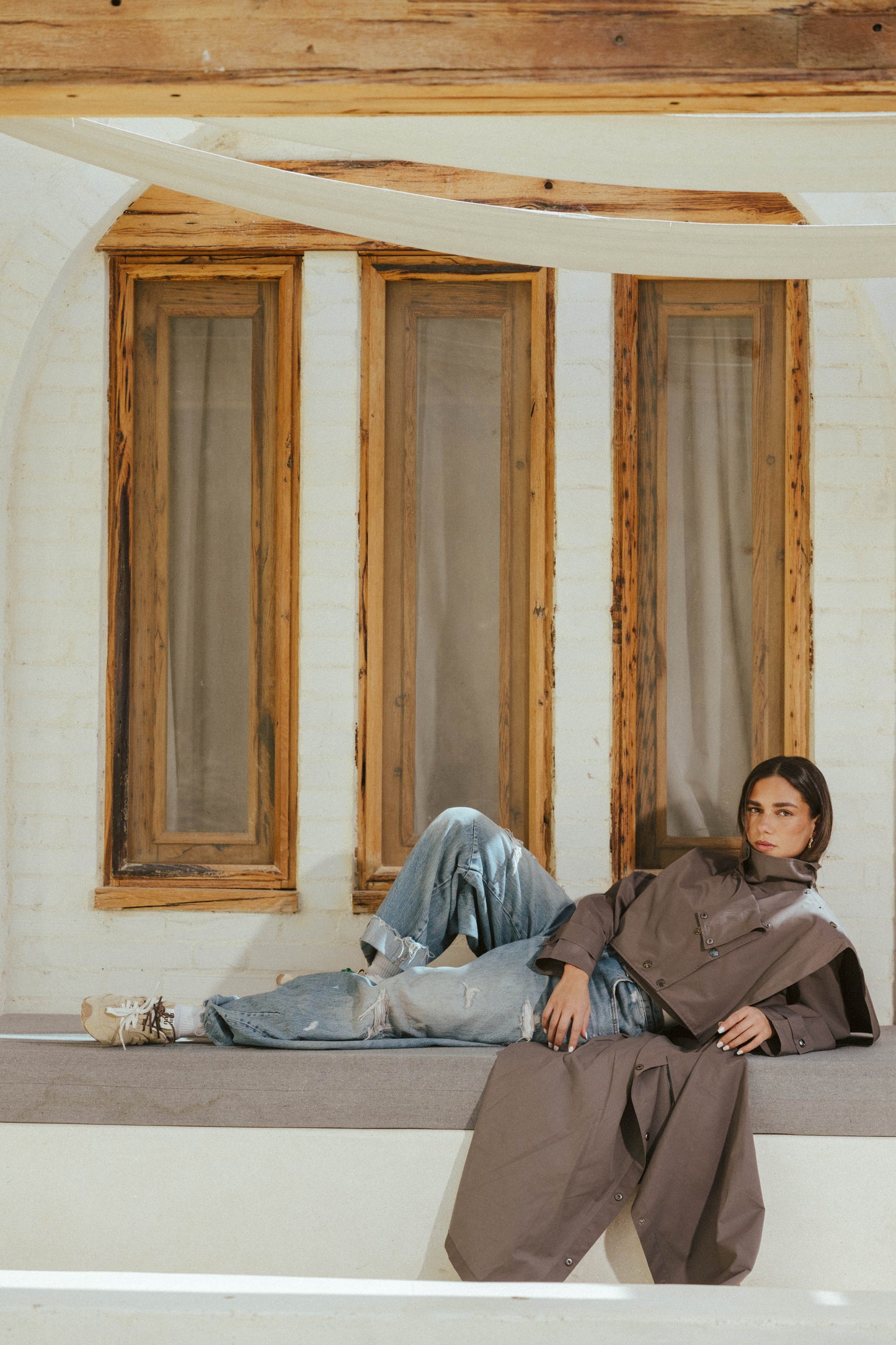 Jouzoor Coat In Griesh