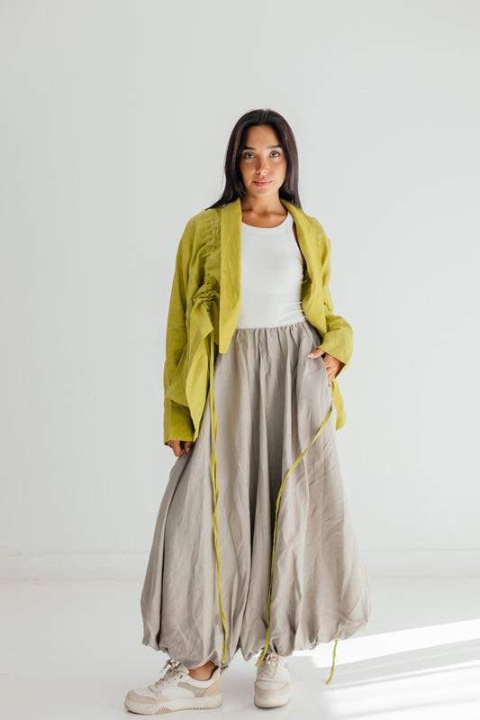 Balloon Skirt In Griesh