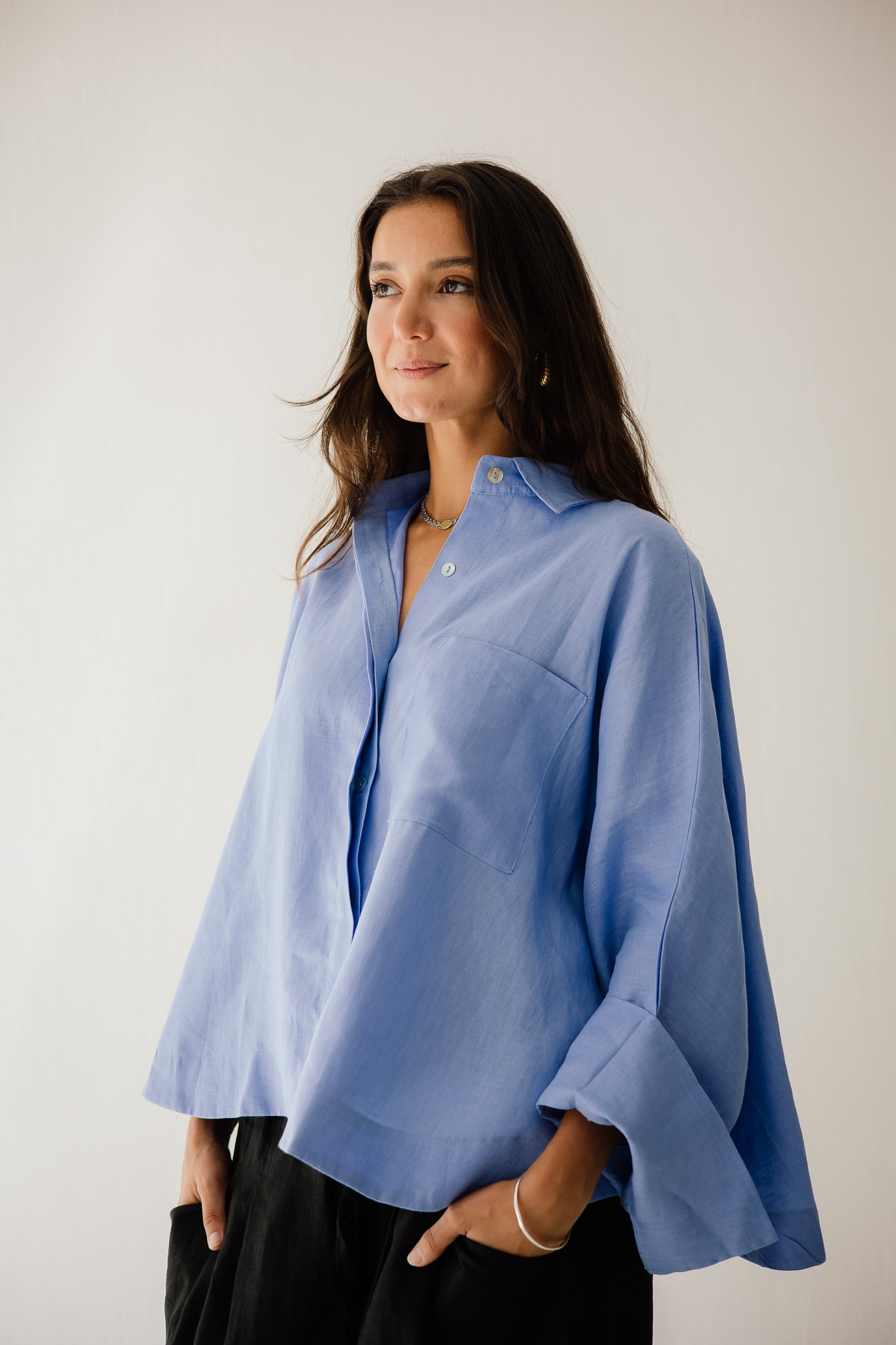Butterfly Shirt In Blue