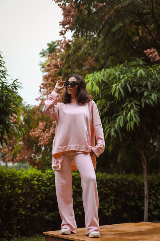 Basic cotton set in Pink