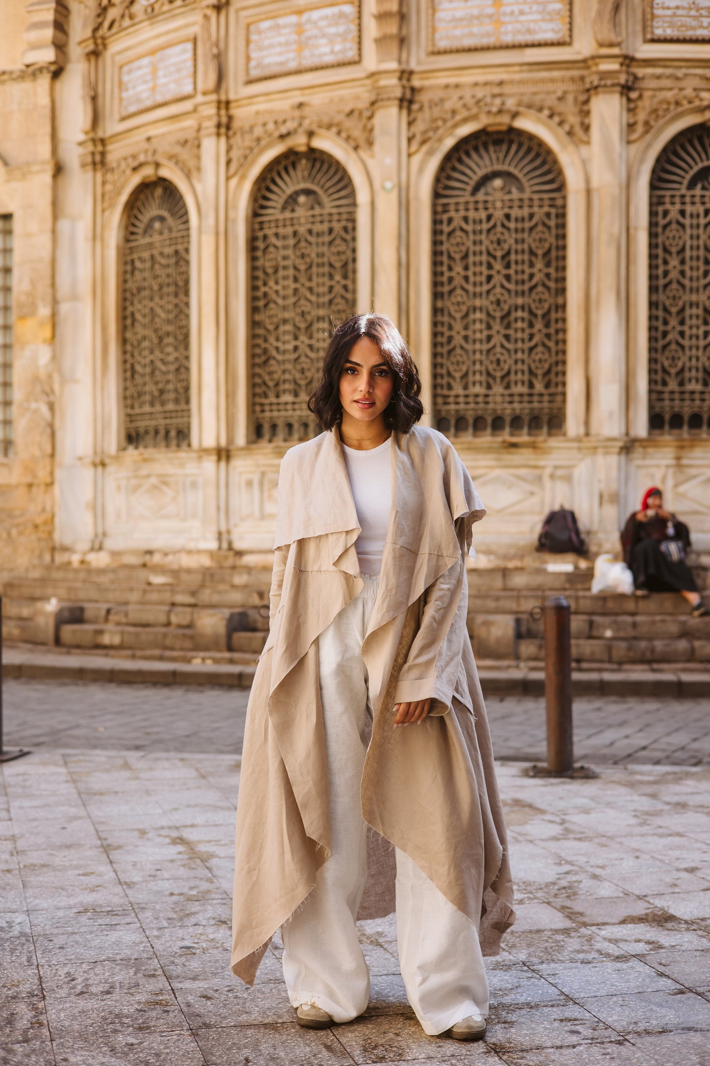 Tuck-it In Kimono In Cafe