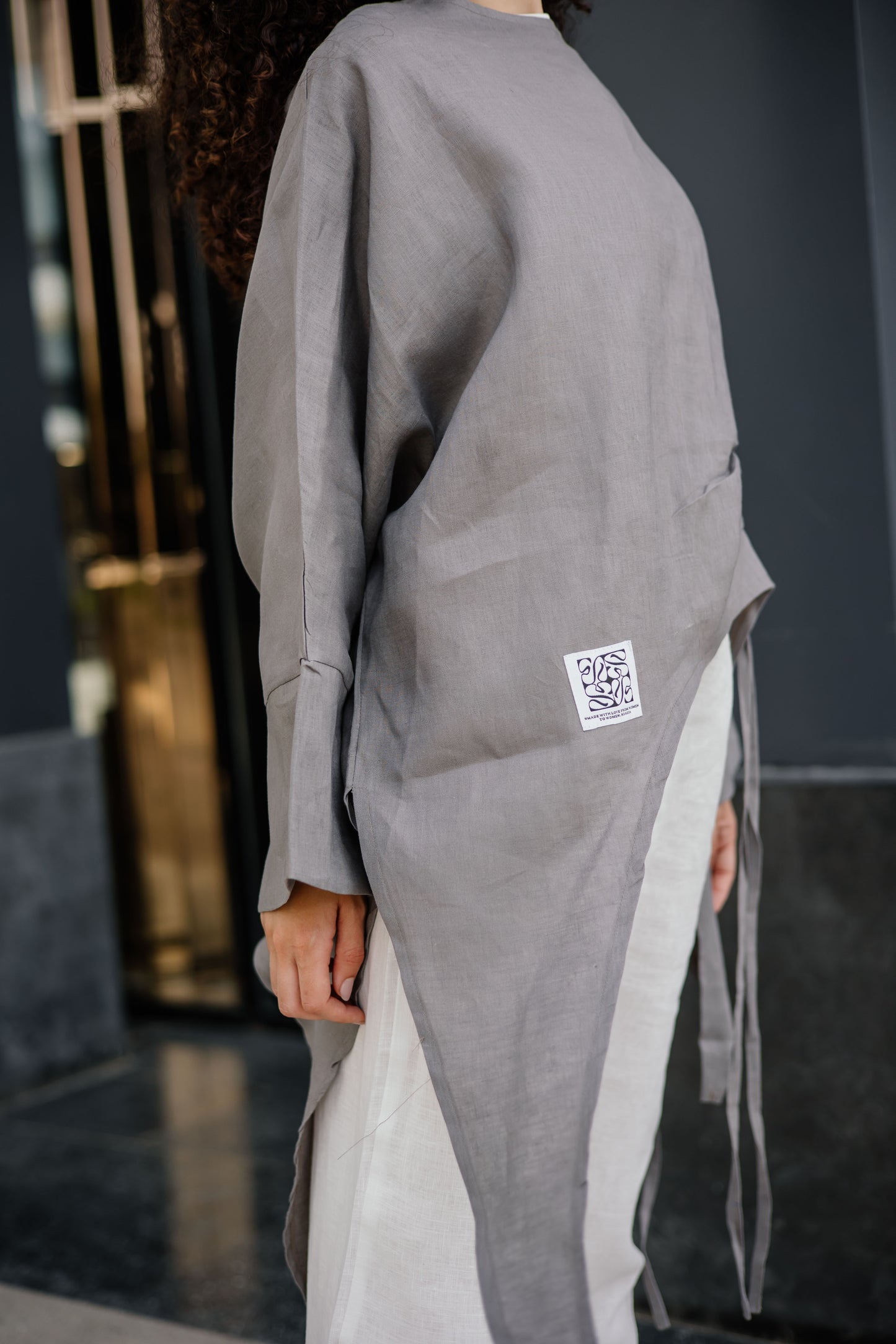 Round Top In Grey