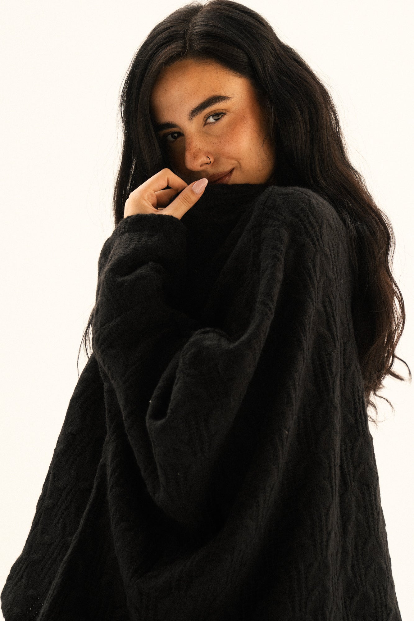 Cape Set In Black