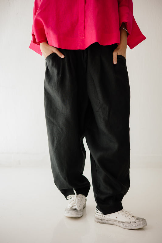 Balloon Pant In Black
