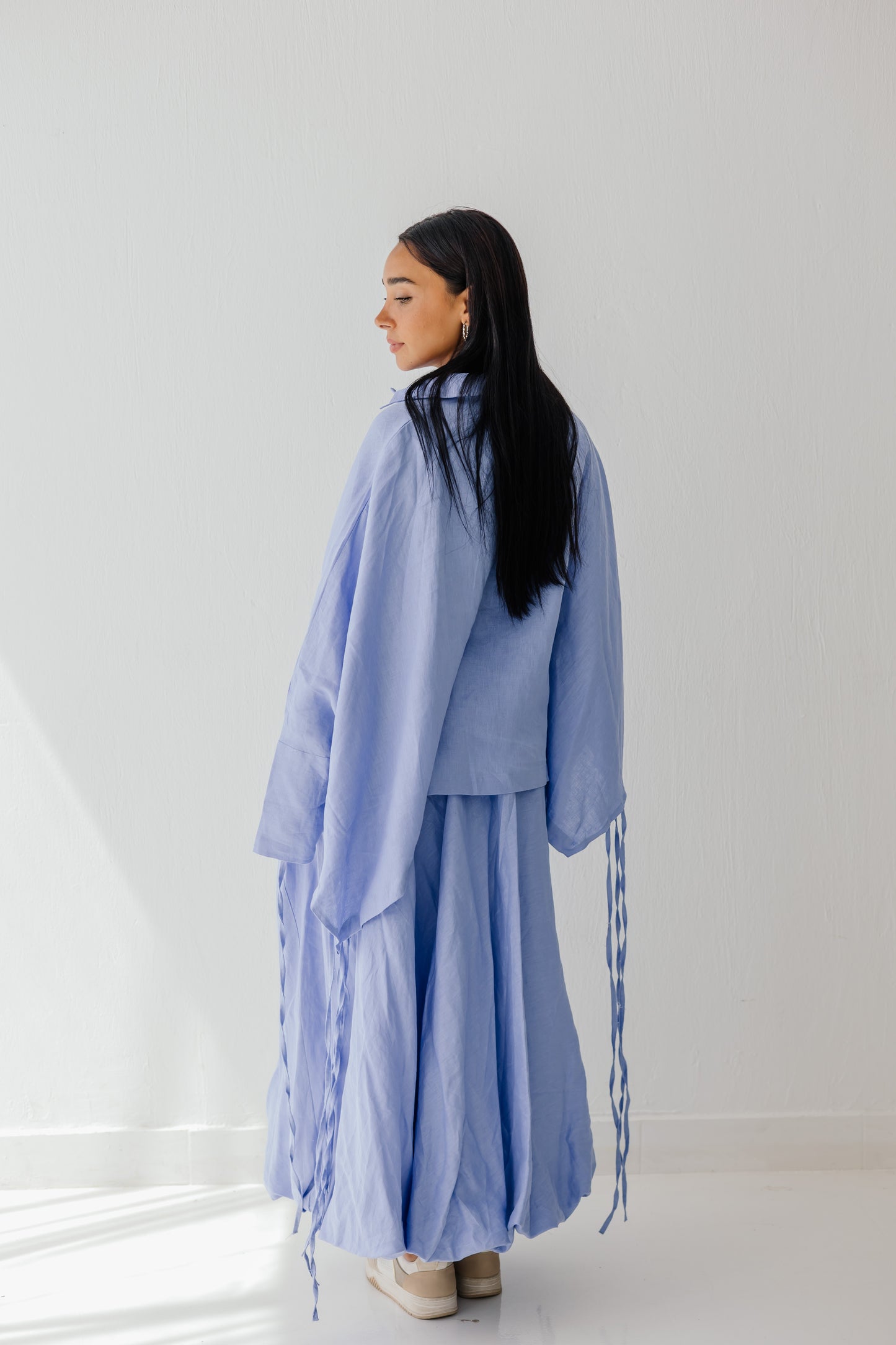 Fringes Shirt In Blue