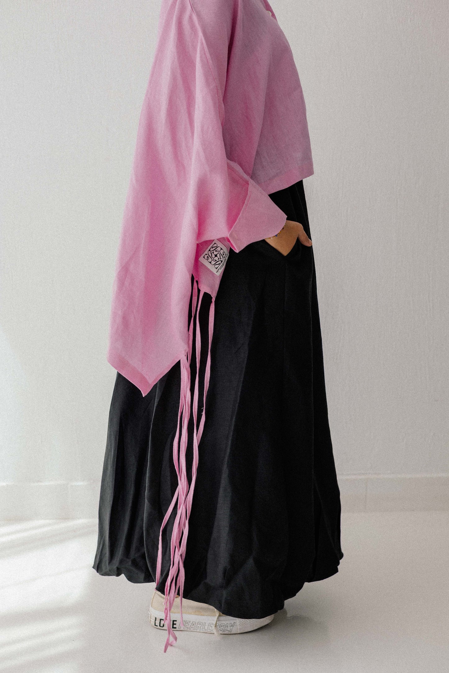 Fringes Shirt In Pink