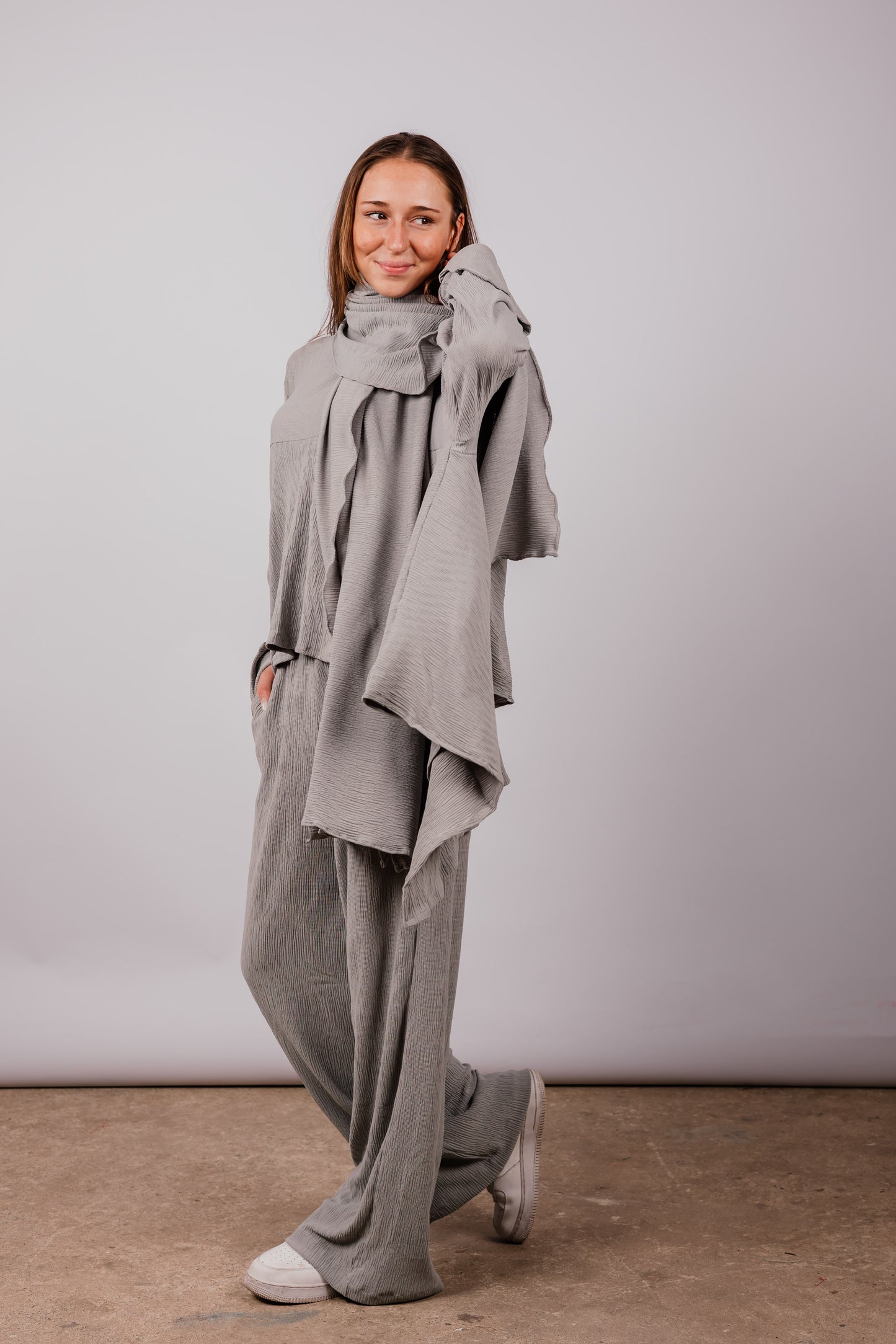 Crushed Set In Grey