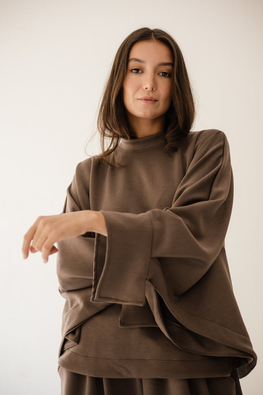 Butter-fly Set In Brown