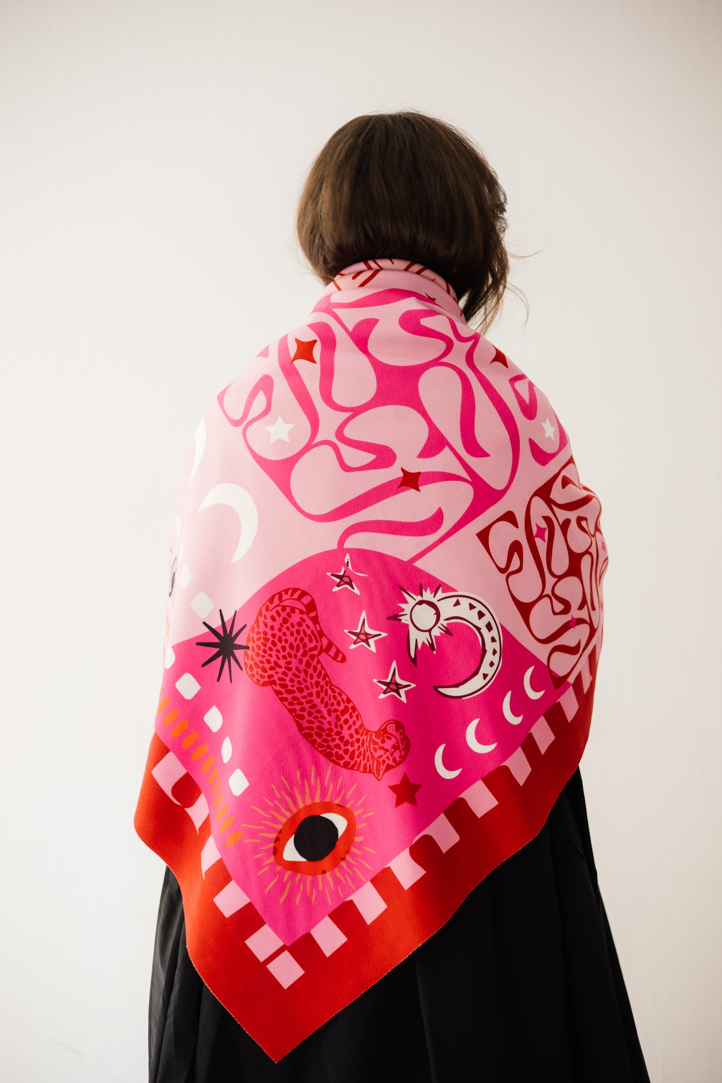 Palm blossom Scarf