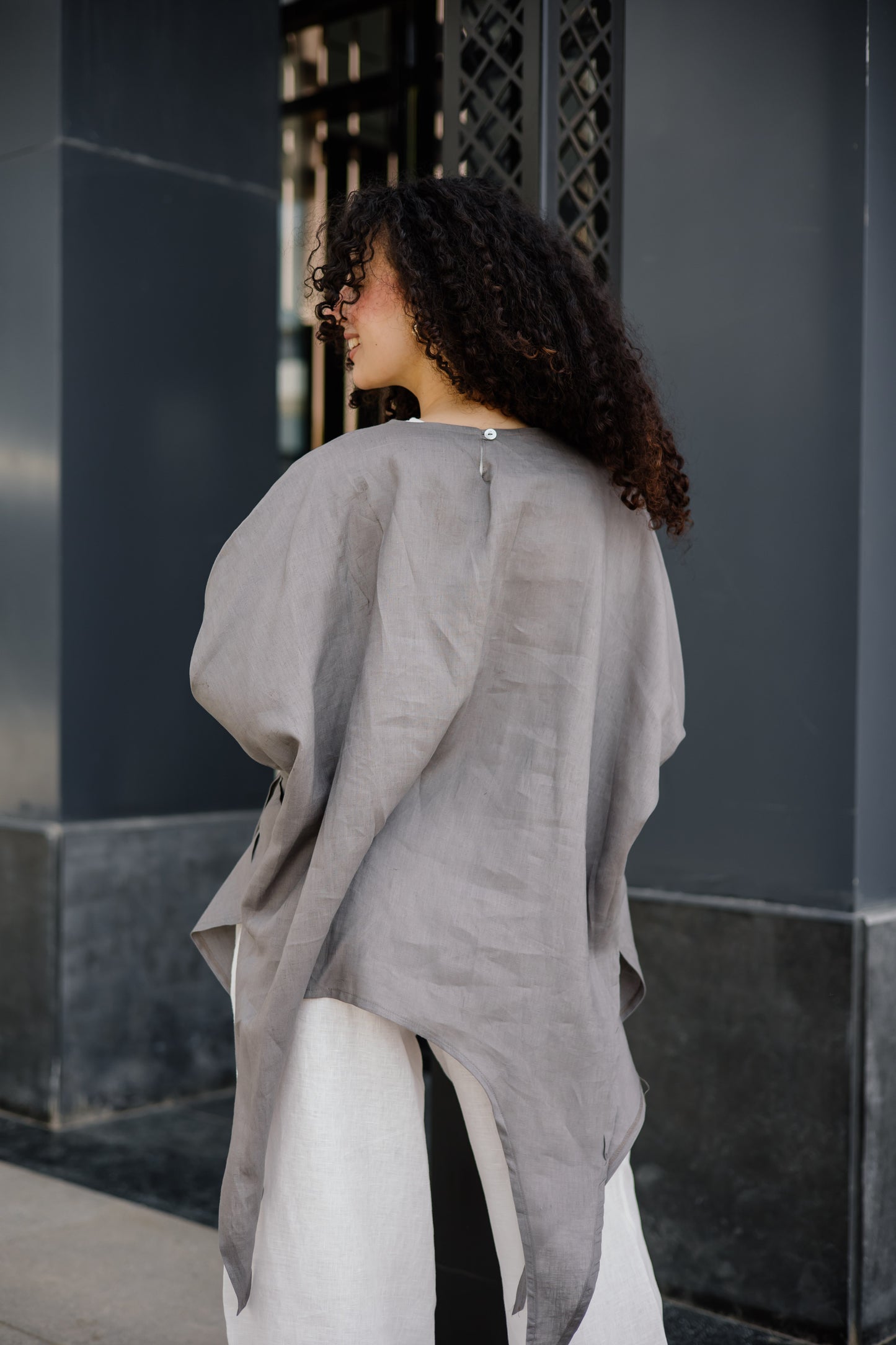 Round Top In Grey