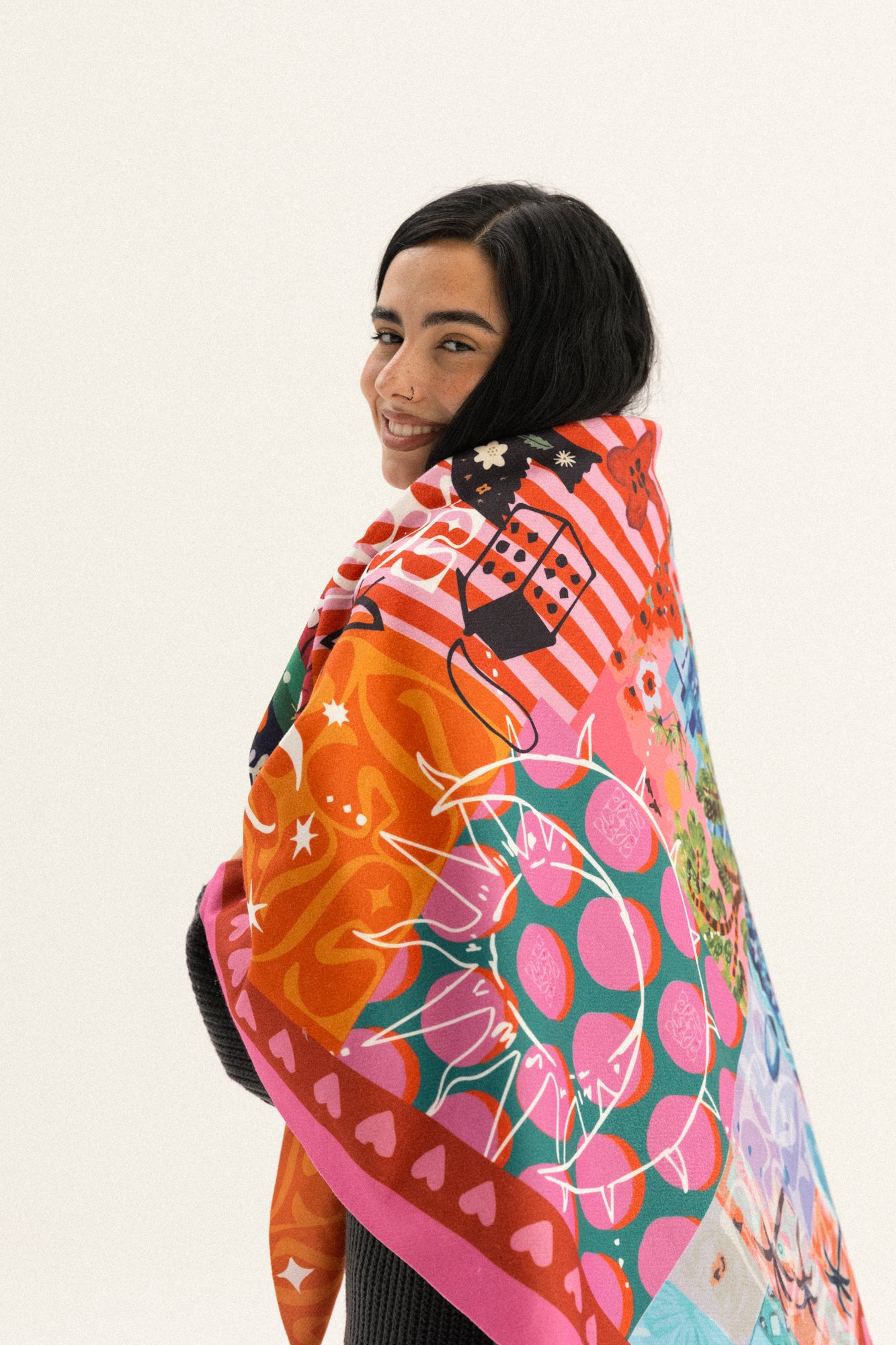 Candy bloom Scarf
