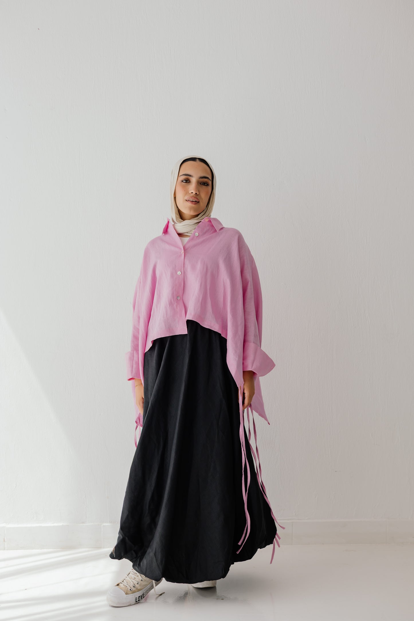 Fringes Shirt In Pink