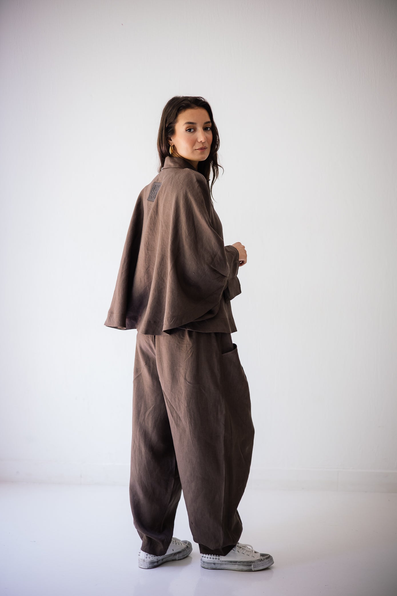 Butterfly Shirt In Brown