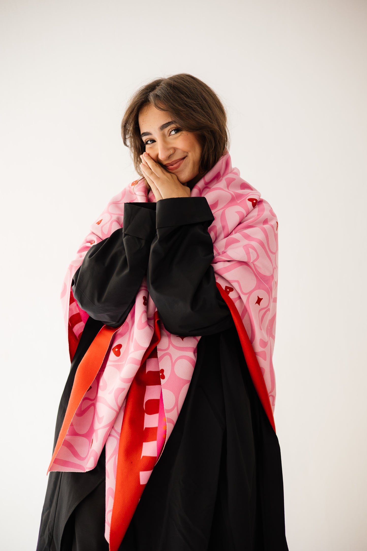 Palm blossom Scarf