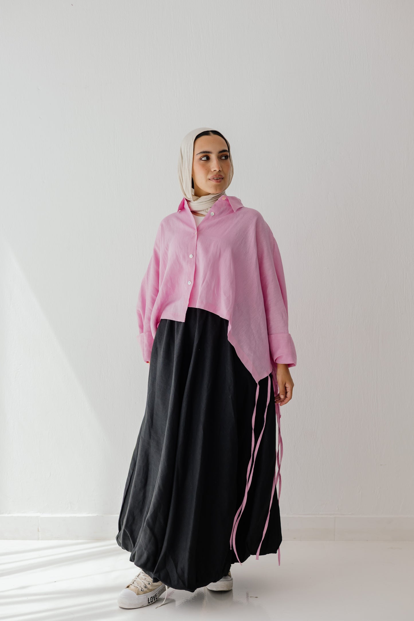 Fringes Shirt In Pink