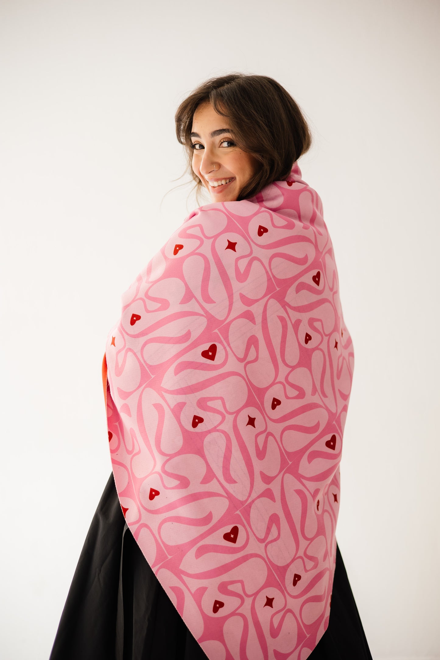 Palm blossom Scarf