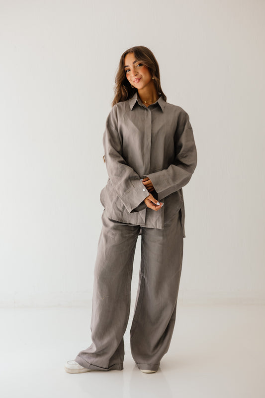 Basic Pant In Grey