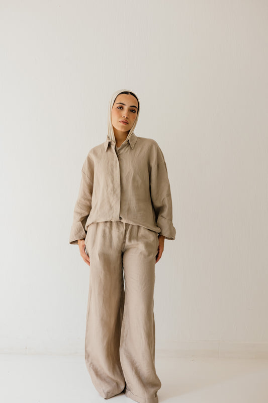 Basic Pant In Cafe