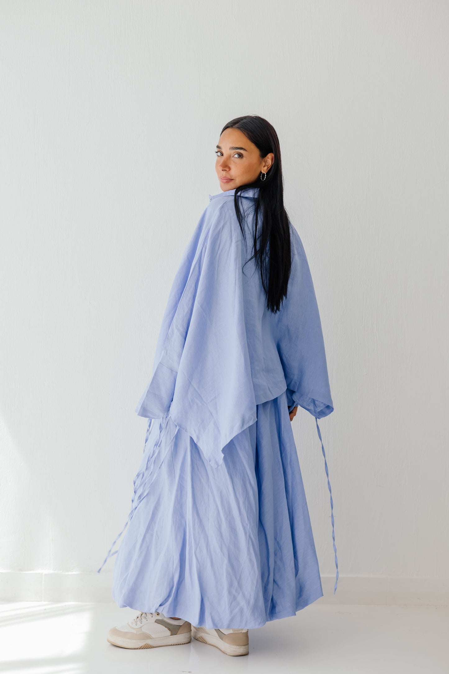 Fringes Shirt In Blue