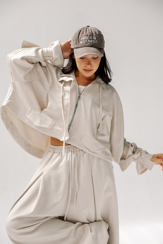 Flowy cotton set in creamy