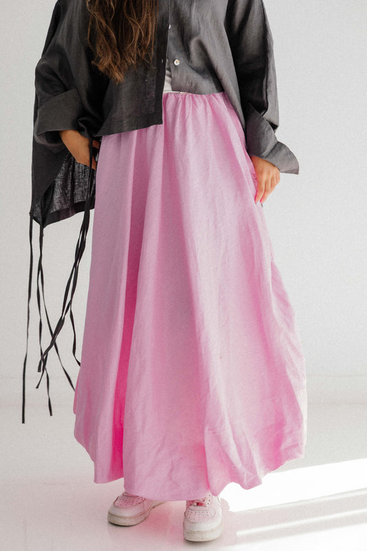 Balloon Skirt In Pink