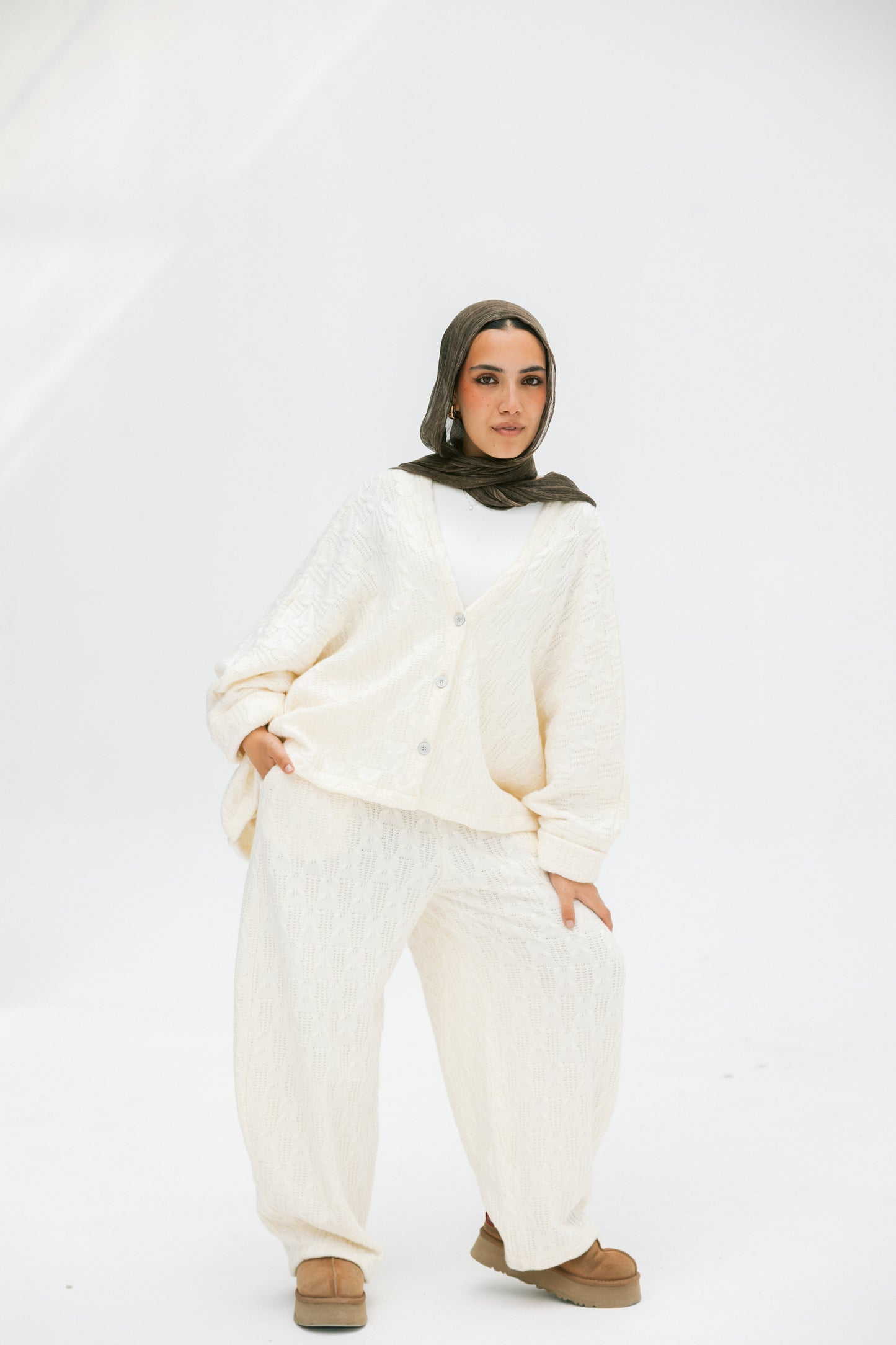 Cape Set In Off-white