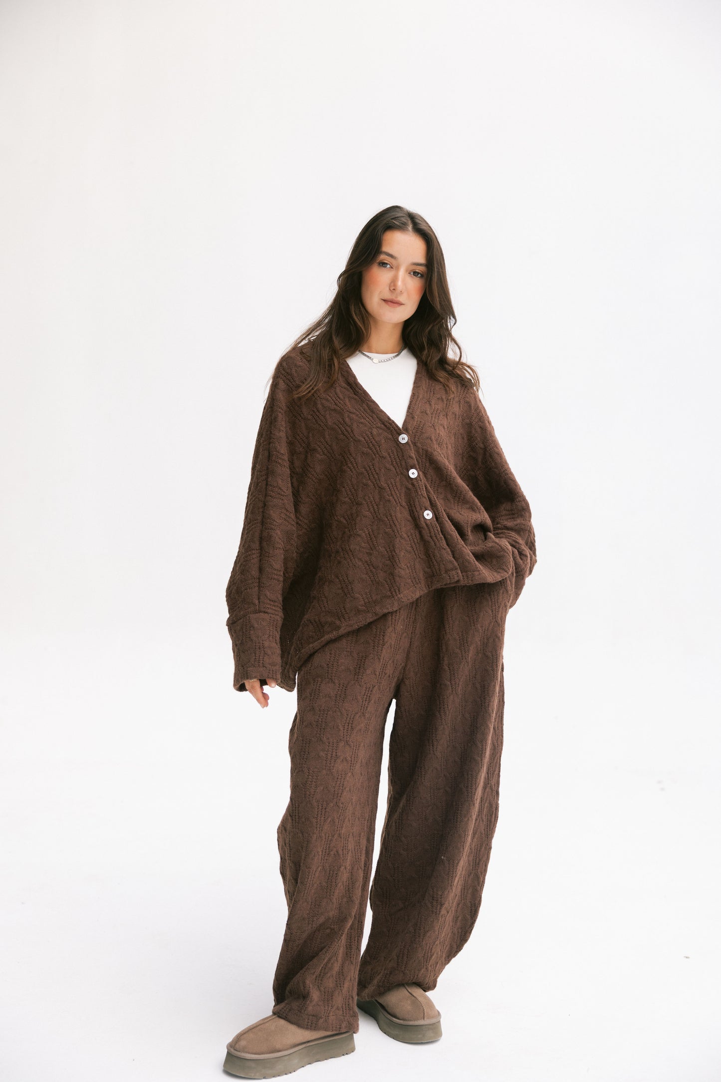 Cape Set In Brown