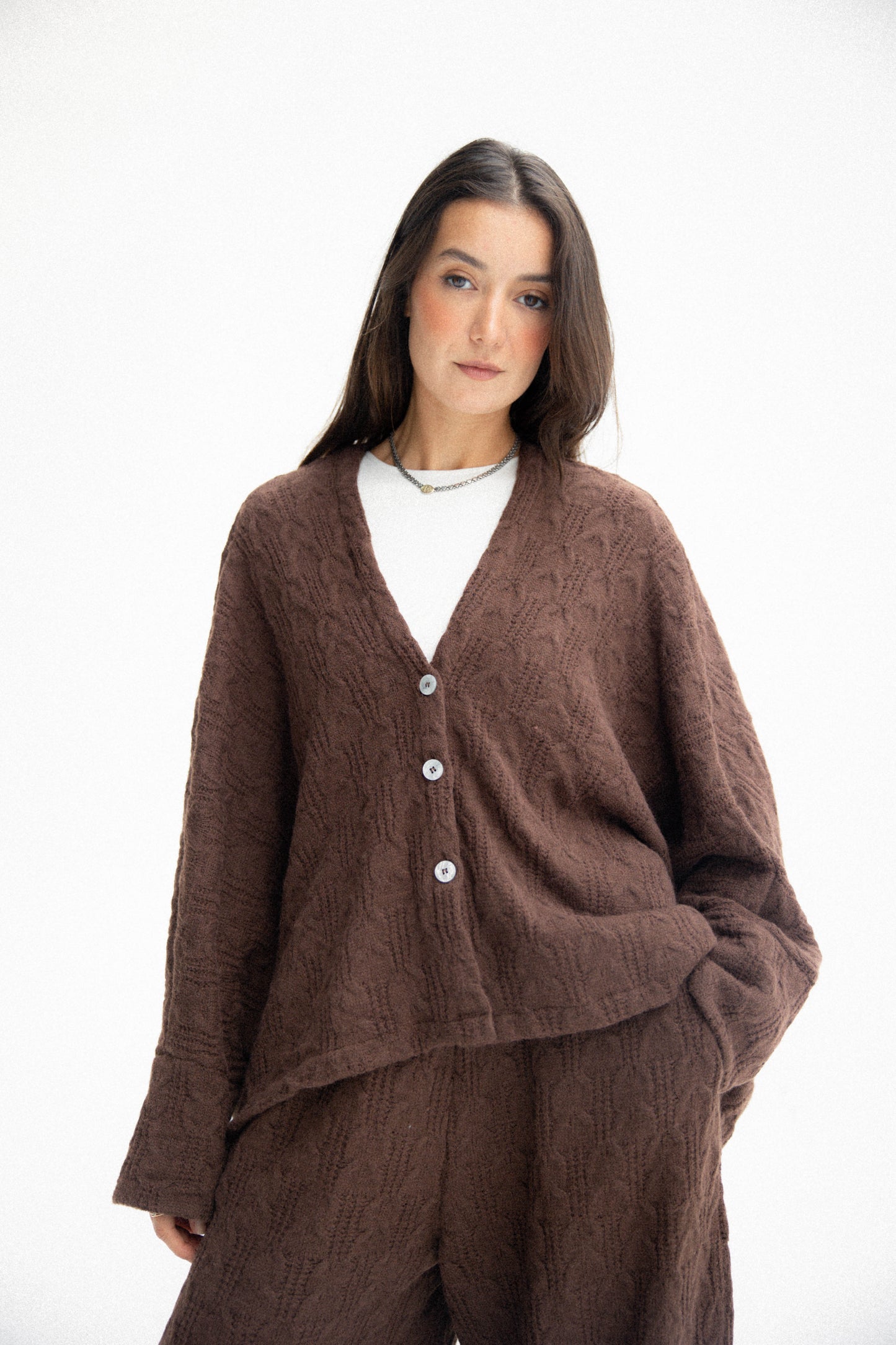 Cape Set In Brown