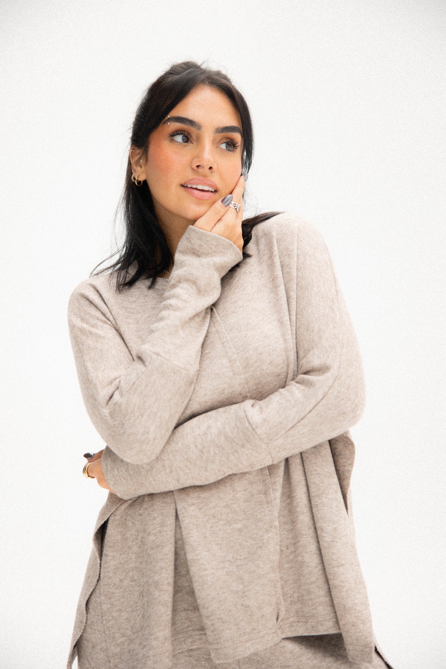 Basic wool set in cafe