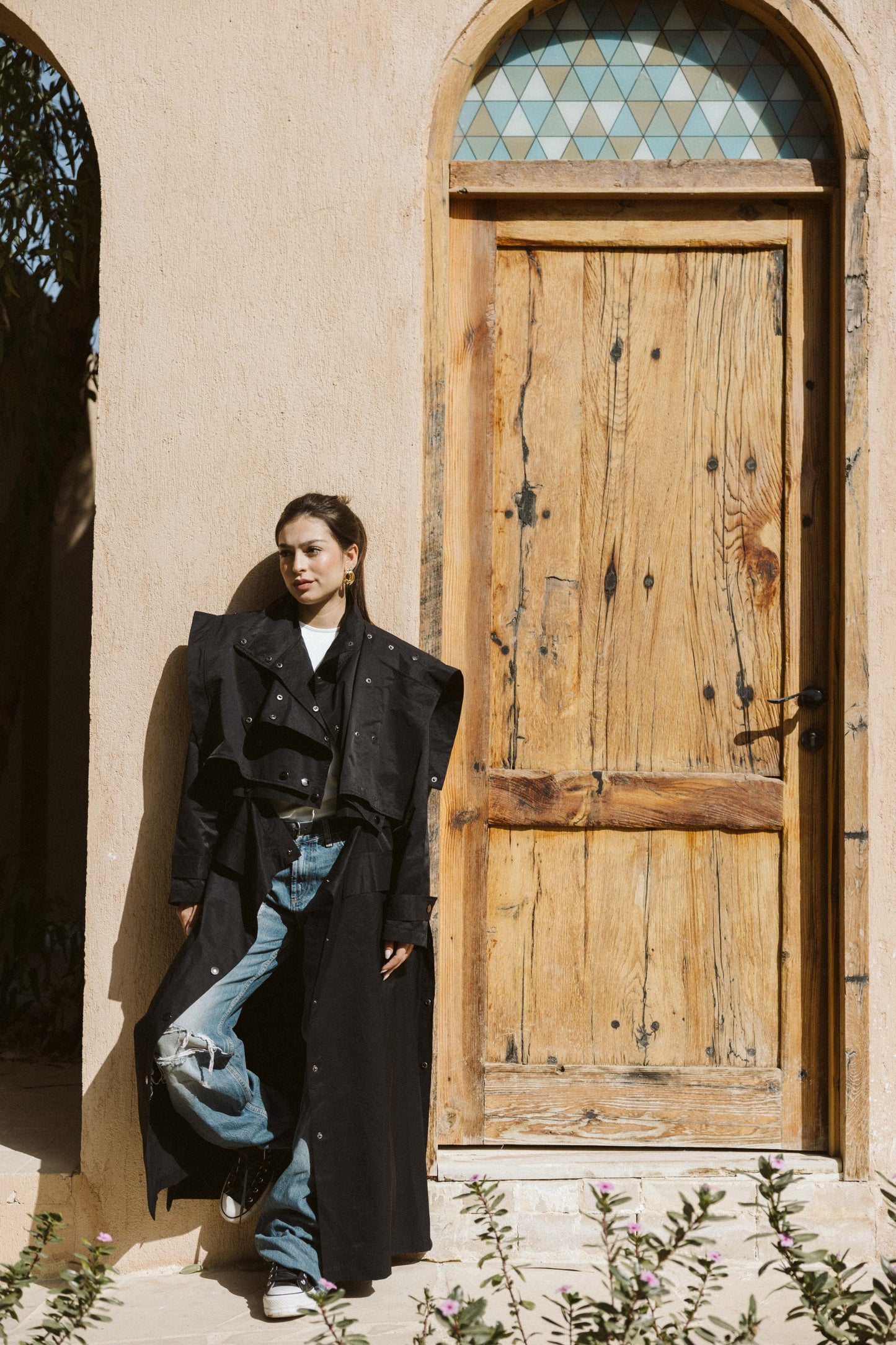 Jouzoor Coat In Black