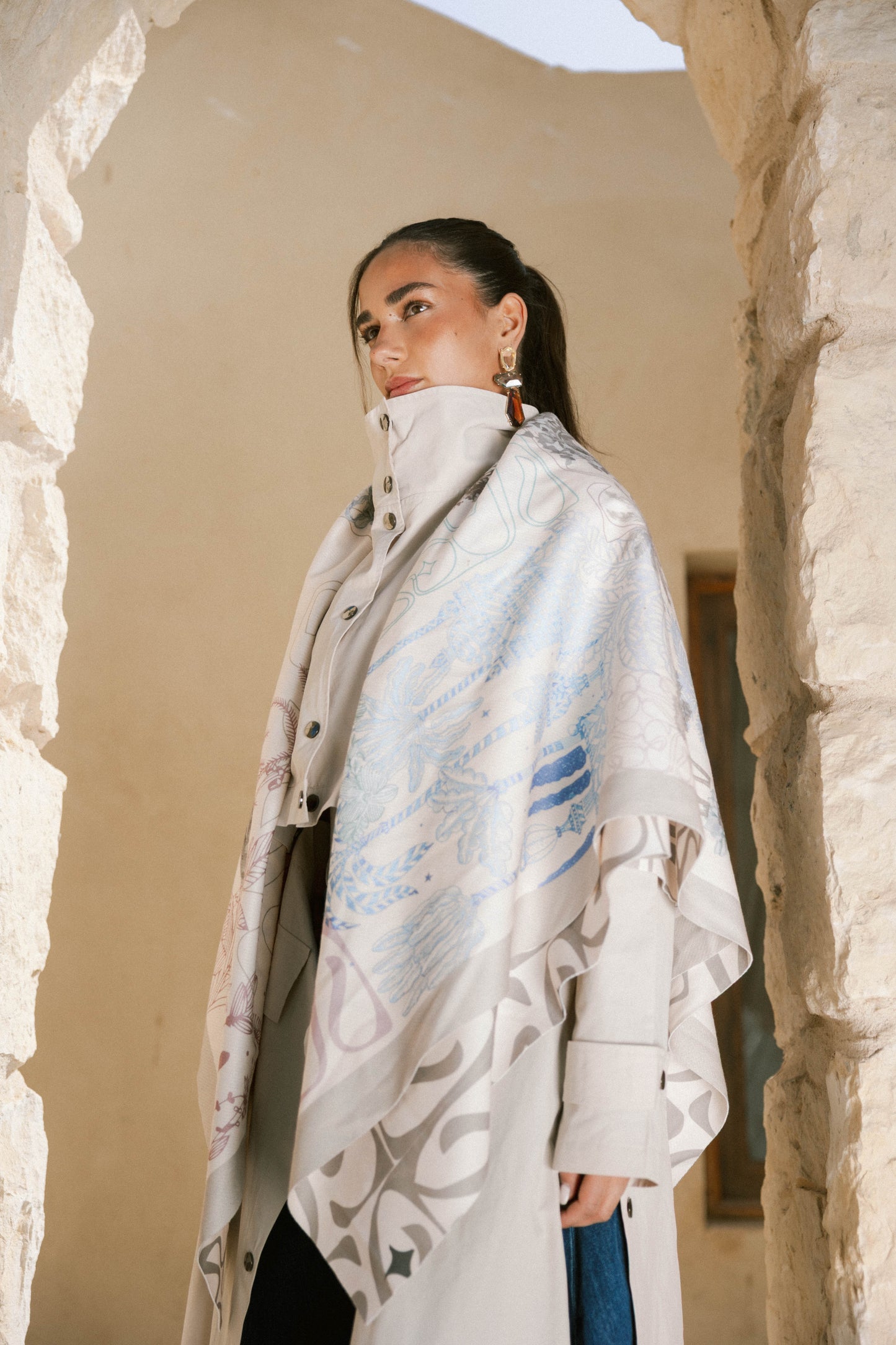 Daiy Wool Scarf