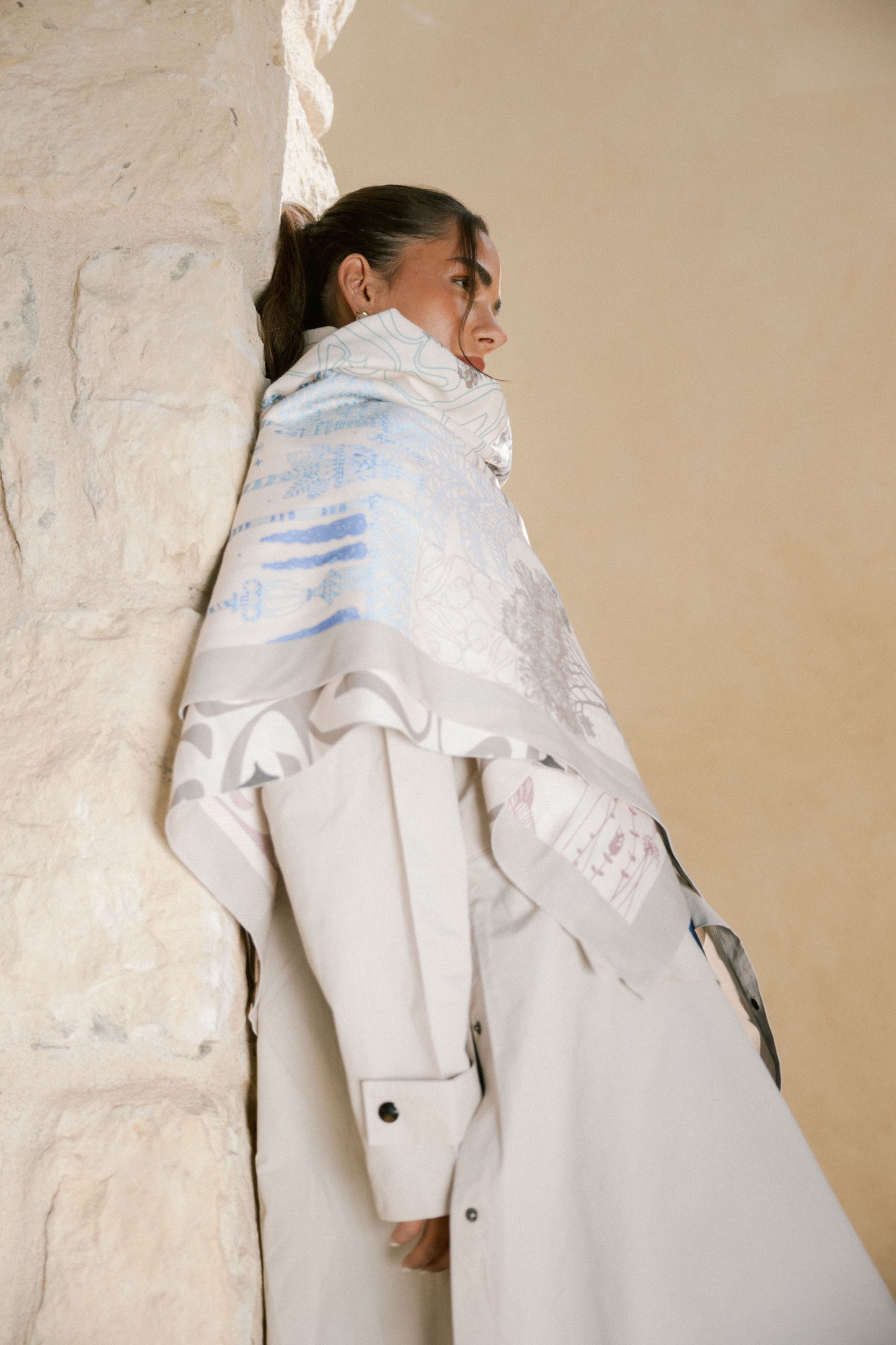 Daiy Wool Scarf