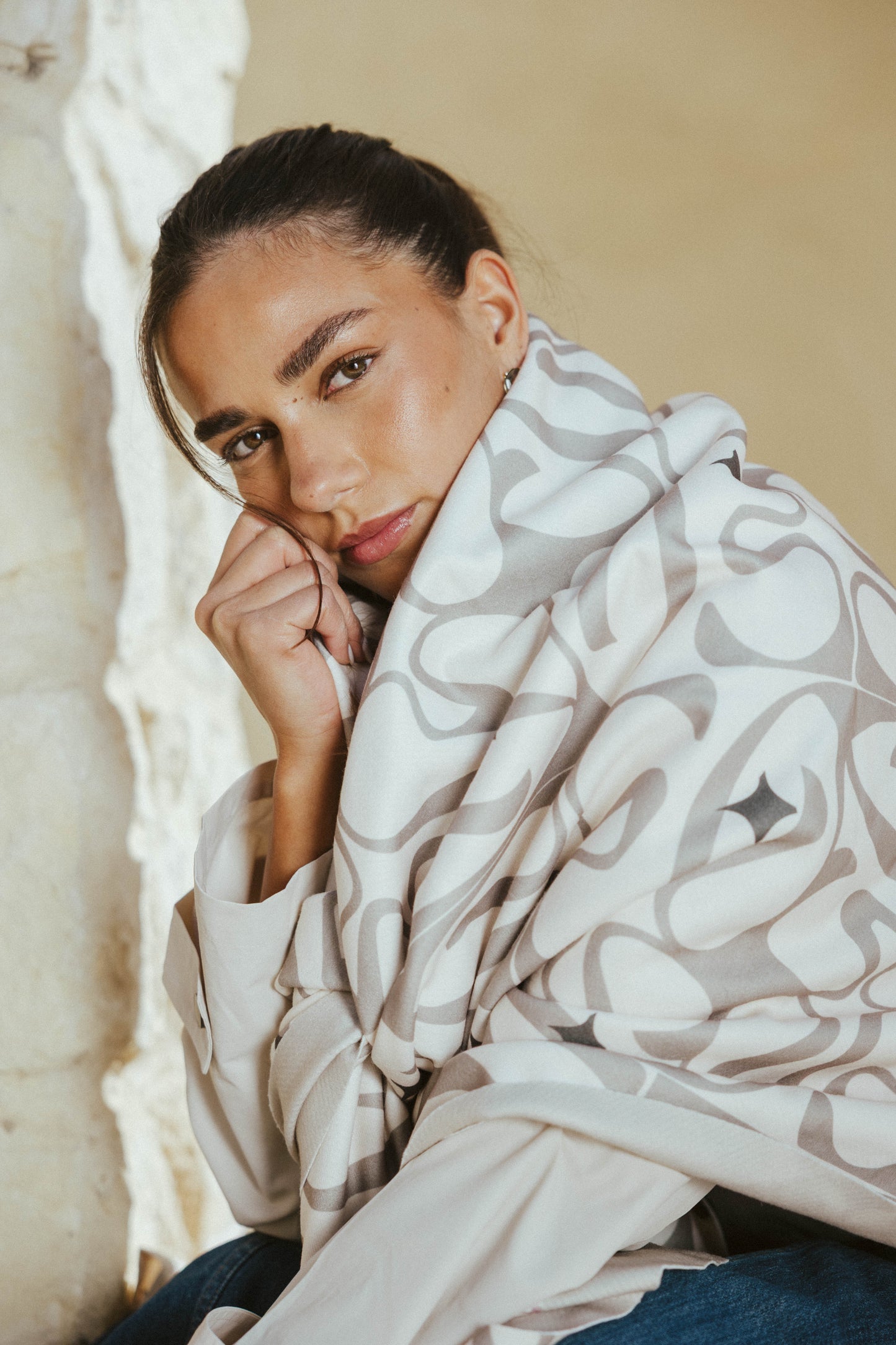 Daiy Wool Scarf